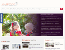 Tablet Screenshot of jak-mieszkac.pl